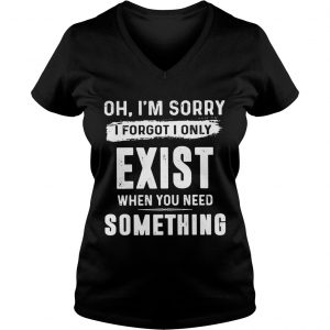 Oh Im sorry I forgot I only exist when you need something Ladies Vneck