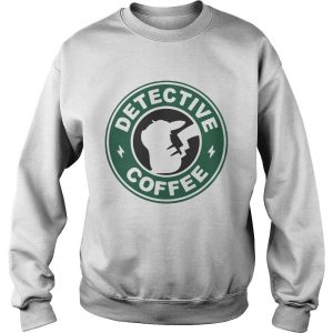 Pikachu Starbucks detective coffee Sweatshirt