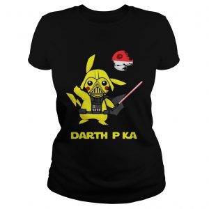 Pikachu cosplay Darth Vader Star Wars Ladies Tee