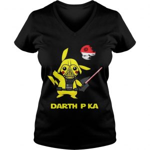 Pikachu cosplay Darth Vader Star Wars Ladies Vneck