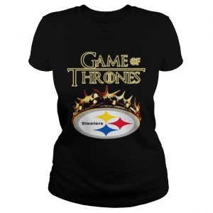 Pittsburgh Steelers Game of Thrones Crown Ladies Tee
