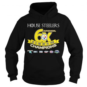 Pittsburgh Steelers House Steelers Super Bowl 6X Game of Thrones Hoodie