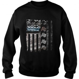 Racing American flag Sweatshirt