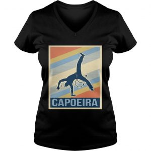Retro Capoeira Ladies Vneck
