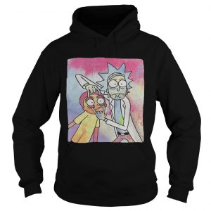 Rick And Morty Eyes Wide Open Unisex adult Hoodie