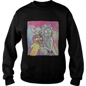 Rick And Morty Eyes Wide Open Unisex adult Sweatshirt
