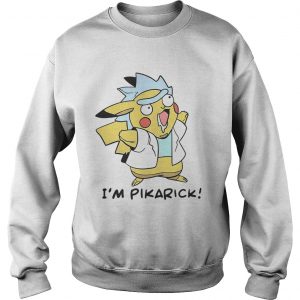 Rick and Morty Fusion Pikachu Im Pikarick Sweatshirt