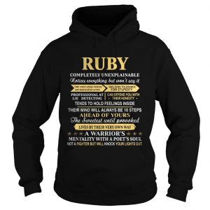 Ruby completely unexplainable notices everything Hoodie