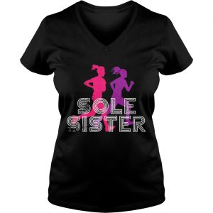 Running Buddy Sole Sister Workout Ladies Vneck