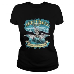 Shellback us navy ancient order of the deep Ladies Tee