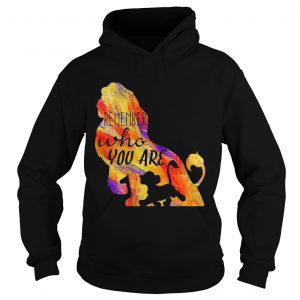Simba remember who you are lion king Hoodie