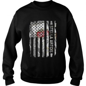 Stella Artois US flag Sweatshirts
