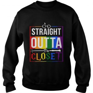 Straight Outta The Closet Pride LGBT Sweatshirt