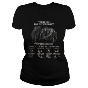Thank you for the memories the Vampire Diaries Ladies Tee