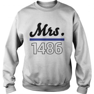 Thin blue line police Mrs 1486 Sweatshirt