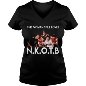 This Women Still Loves NKOTB Ladies Vneck