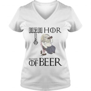 Thor father of beer Game Of Thrones Ladies Vneck