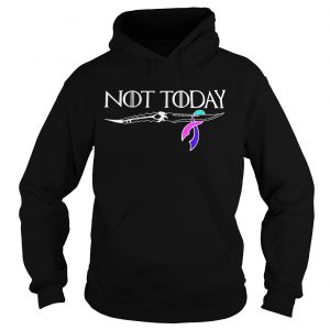 Thyroid cancer not today Game of Thrones Hoodie