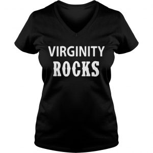Virginity rocks Ladies vneck