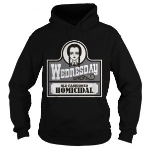Wednesday old fashioned homicidal Hoodie