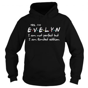 Yes Im Evelyn I am not perfect but I am Hoodie