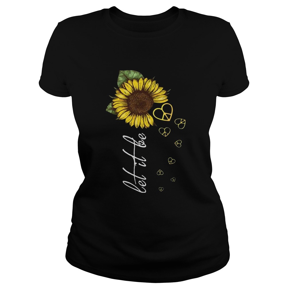 1559831146The Beatles sunflower let it be peace sign Classic Ladies