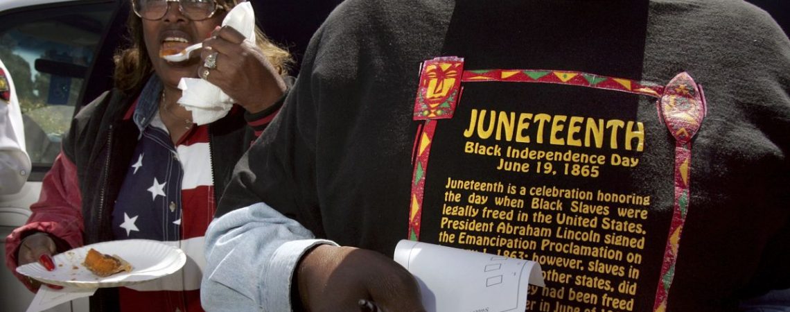 All but four US states celebrate Juneteenth as a holiday