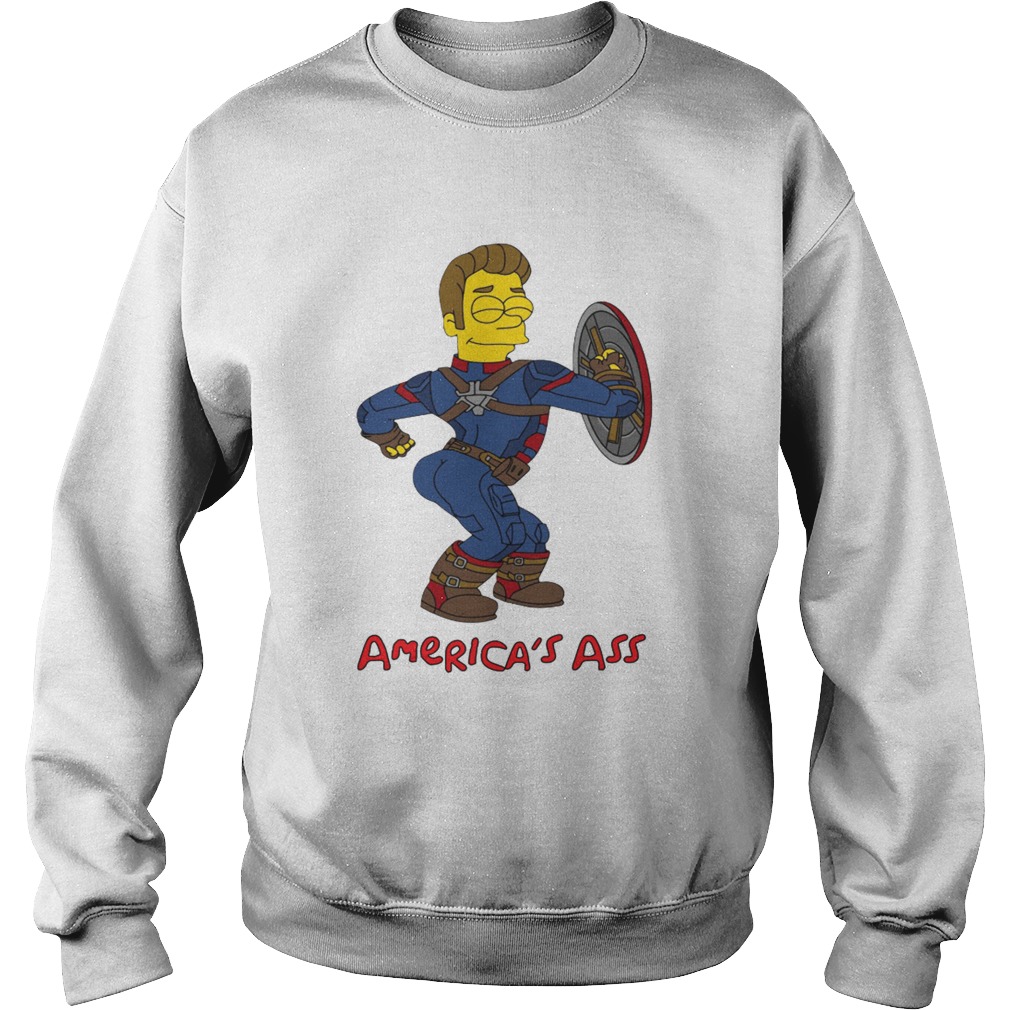 Americas ass Simpson Sweatshirt