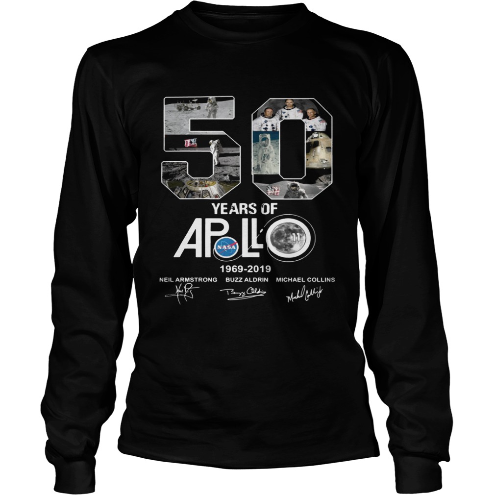 Apollo 50th Anniversary 1969 2019 LongSleeve