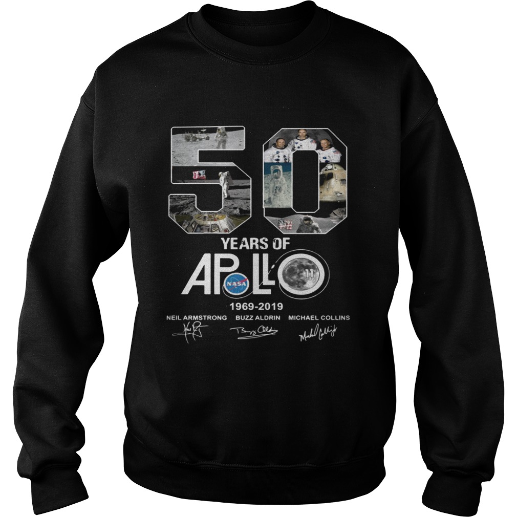Apollo 50th Anniversary 1969 2019 Sweatshirt