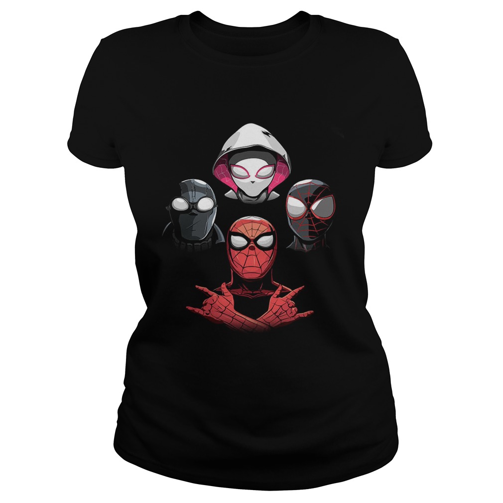Arachnid Rhapsody Spider Man Shirt Classic Ladies