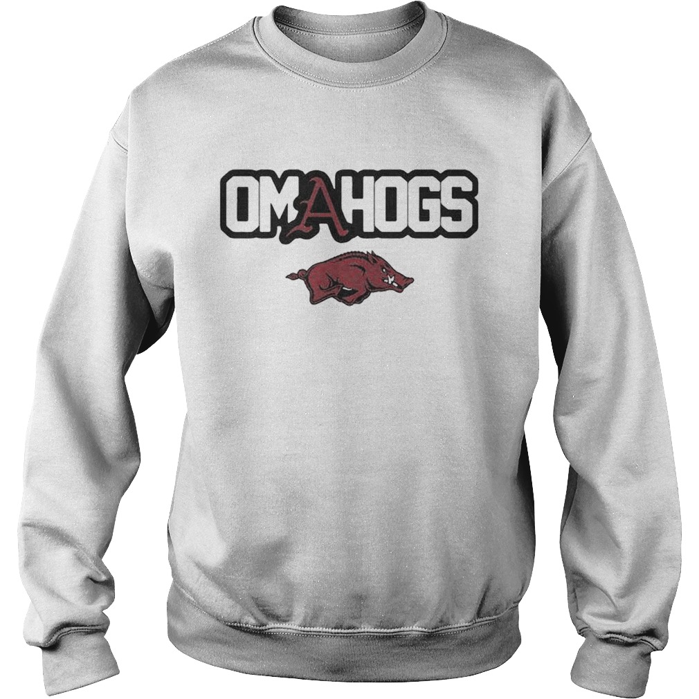 Arkansas Razorbacks college world series Omahogs Sweatshirt