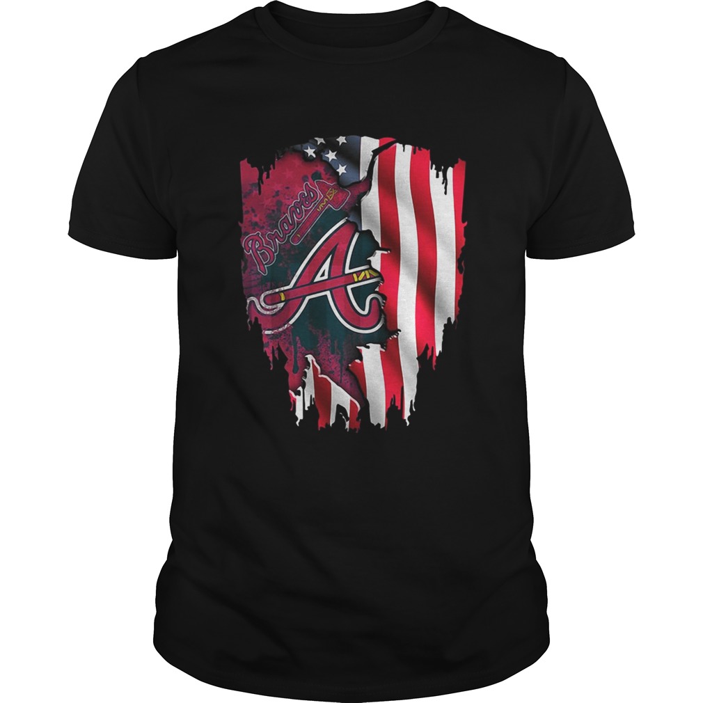 Atlanta Braves America Flag shirt