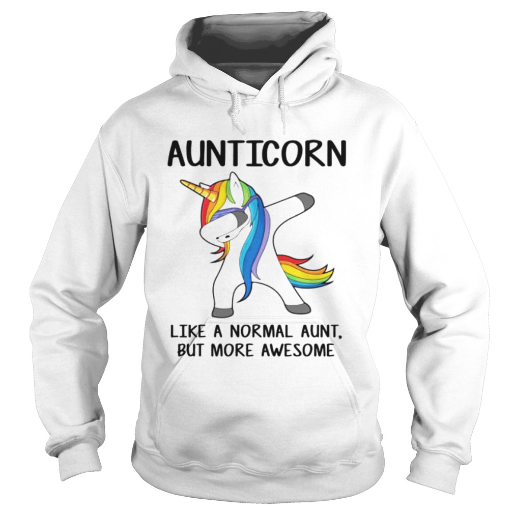 Aunticorn dabbing like a normal aunt but more awesome Hoodie
