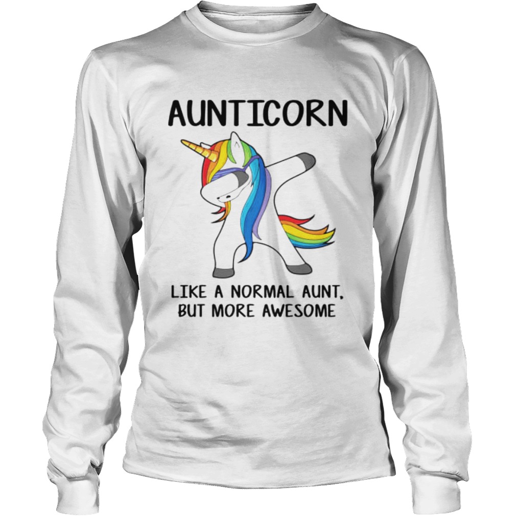 Aunticorn dabbing like a normal aunt but more awesome LongSleeve