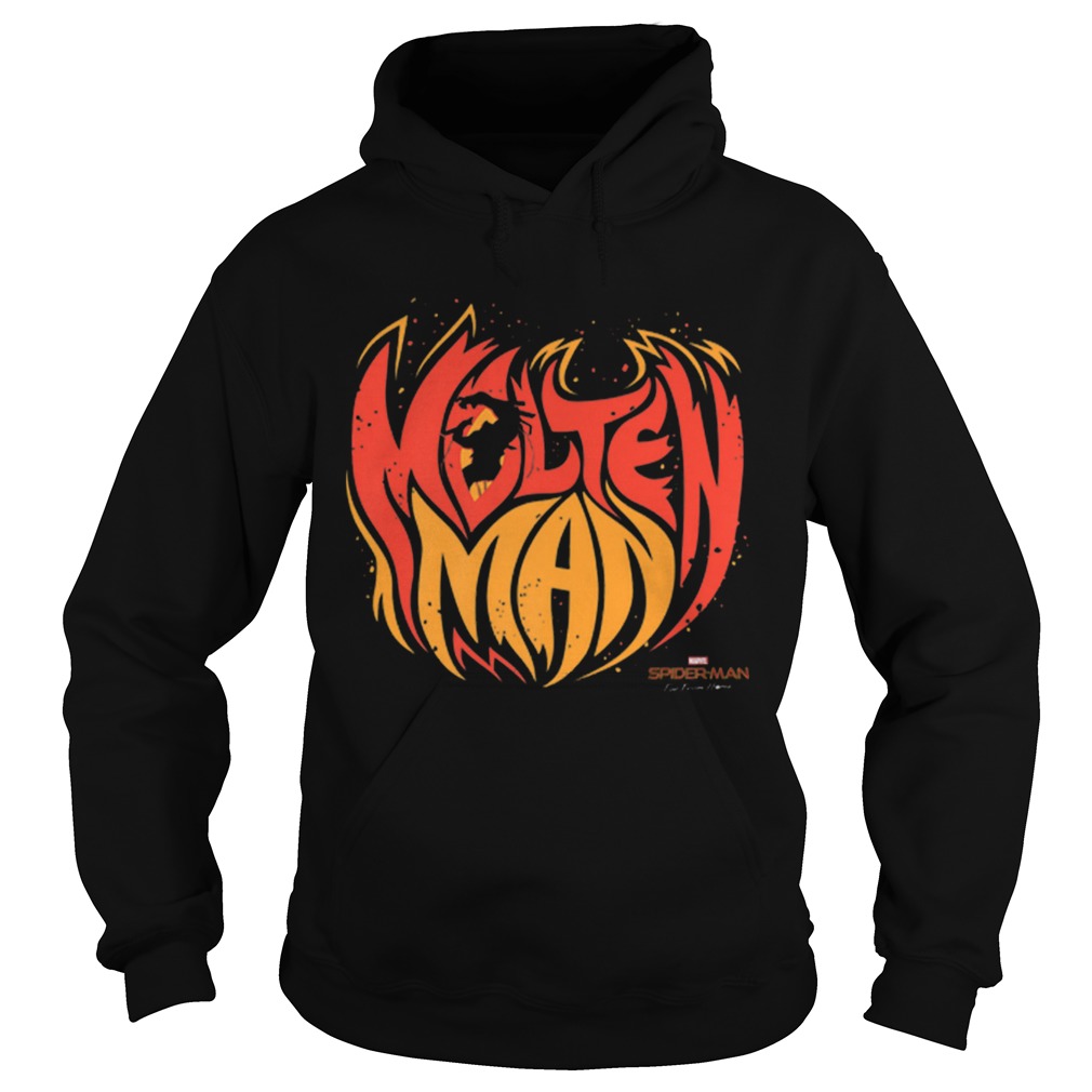 Awesome Marvel Spiderman Far From Home Molten Man Premium Hoodie