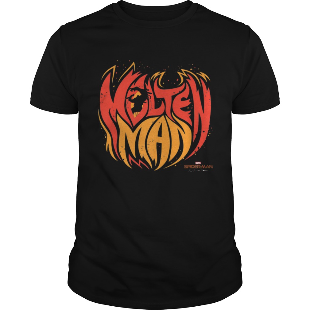 Awesome Marvel Spiderman Far From Home Molten Man Premium shirt