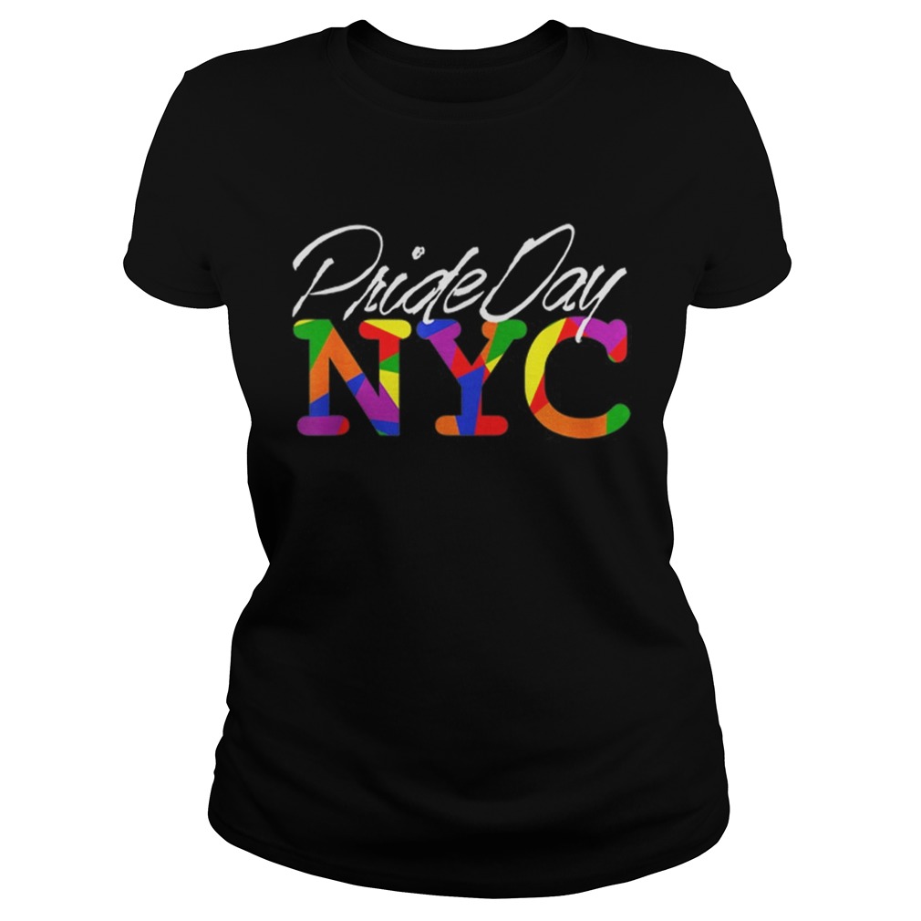 Awesome Rainbow NYC Pride Day World Pride Day LGBT 2019 Classic Ladies