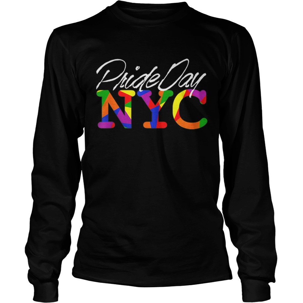 Awesome Rainbow NYC Pride Day World Pride Day LGBT 2019 LongSleeve
