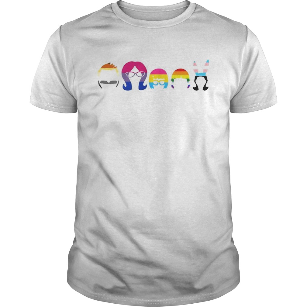 BB pride colorful shirt