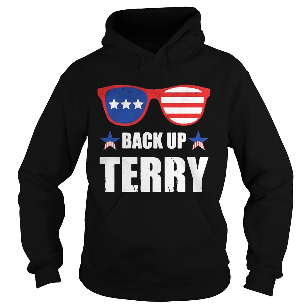 Back up Terry American Flag USA 4th Of July Hoodie