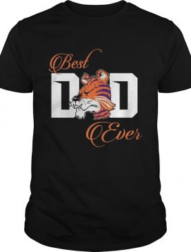 Best Clemson Tigers Dad Ever Football Tshirt
