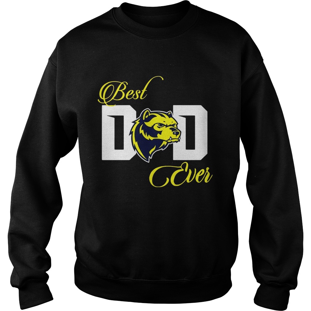 Best Michigan Wolverines Dad Ever Football T Sweatshirt