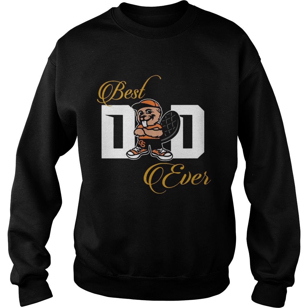 Best Oregon Beavers Dad Ever Football T Sweatshirt