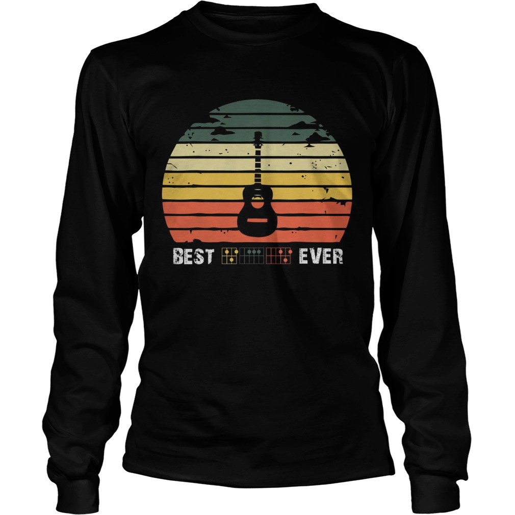 Best guitar ever vintage sunset LongSleeve