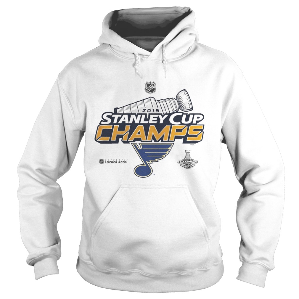 Blue Stanley Cup Champs 2019 Hoodie