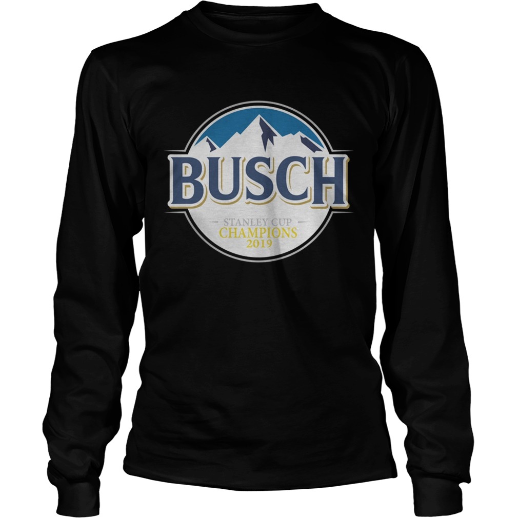 Blues Busch Stanley cup Champions 2019 LongSleeve