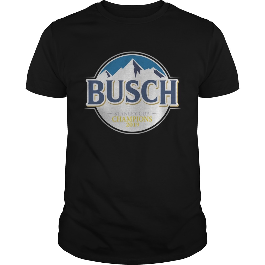 Blues Busch Stanley cup Champions 2019 shirt