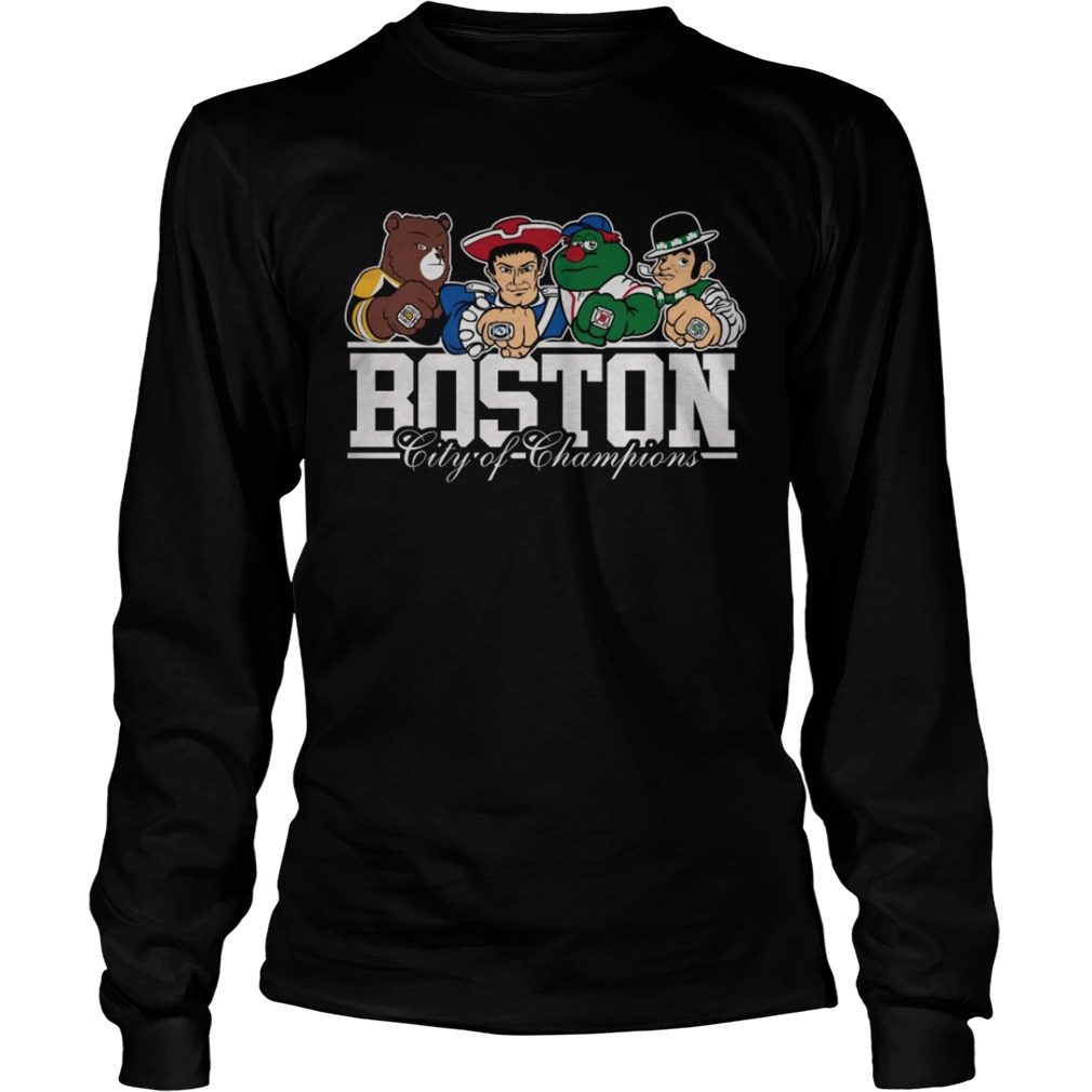 Boston Sports Teams city of champions LongSleeve