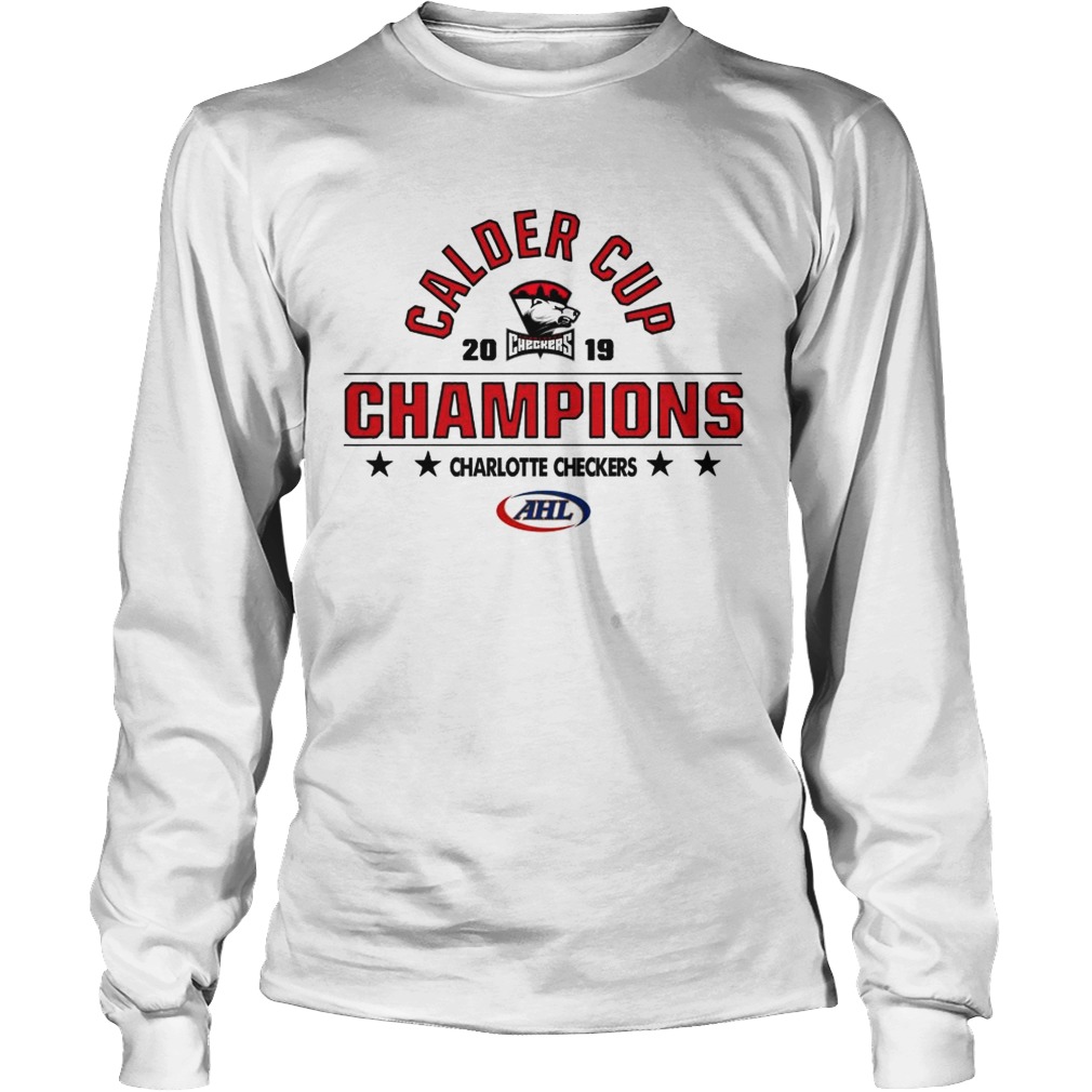 Calder cup 2019 Champions Charlotte Checkers AHL LongSleeve